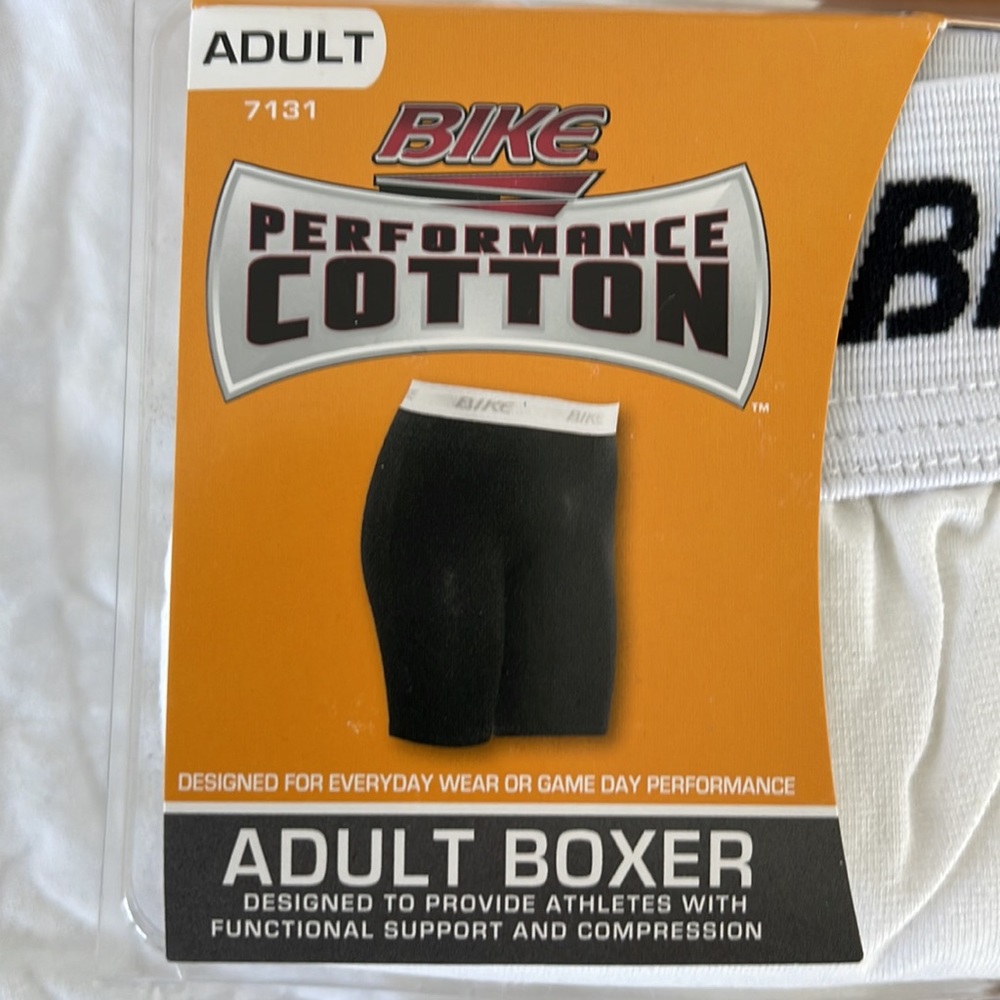 Bike Performance Cotton Men’s Adult Boxer Brief XXL